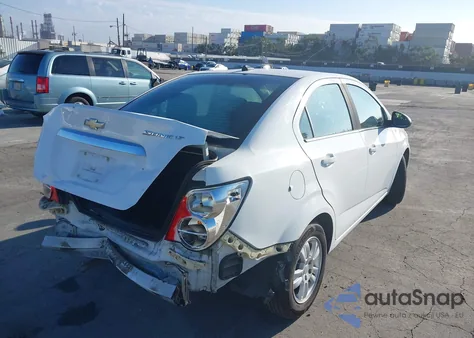 2013 Chevrolet Sonic Lt Auto from USA, damaged, VIN 1G1JC5SG1D4163184